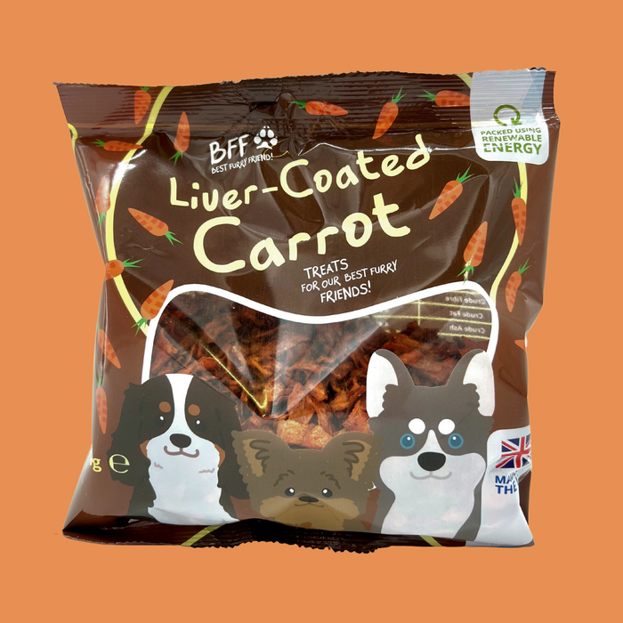 Best Furry Friend Liver Coated Carrot Dog Sprinkle Treats